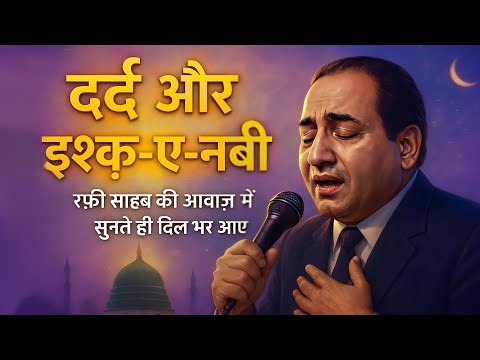 आँखों में आँसू, दिल में सुकून – Mohammed Rafi Ki Naat