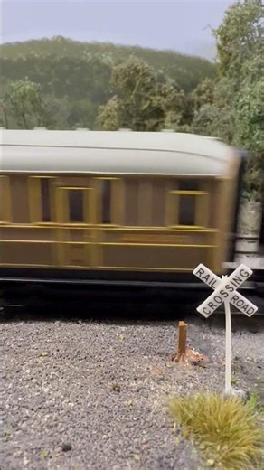 Heading Through An Ungated Level Crossing