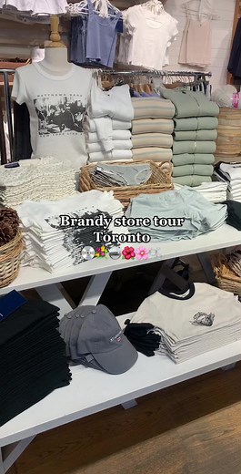 Toronto Brandy Melville Store Tour and Cute Clothing Haul