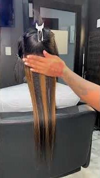 Silk Press + Clip-Ins Transformation 🔥
