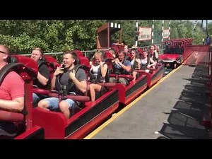 Stealth - off ride - Thorpe Park - 6th August 2018 4K