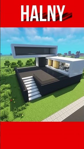 Minecraft modern house
