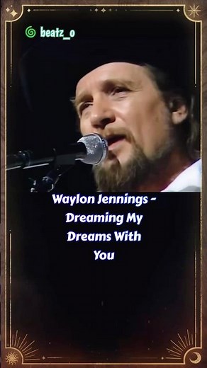 Waylon Jennings - Dreaming My Dreams With You (Lyrics) #countrymusic #70smusic #throwback #lyrics