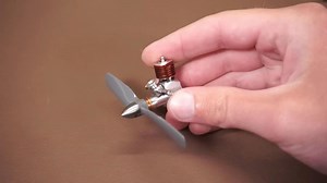 制作一个0.1cc的微型航模发动机