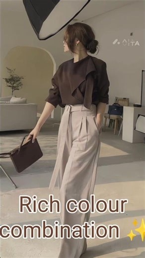 Best colour combination for girls ✨#fashion #shorts #foryou #trending #video #ytshorts #song #rich
