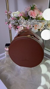Meet your new glam bestie: the Rio Makeup Case w/ LED Makeup Mirror has got it all in one chic little package ✨ #Makeupbag #glamonthego #Impressionsvanity | Impressions Vanity Co.