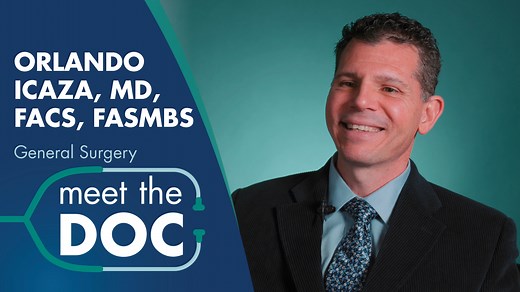 Orlando J. Icaza Jr., MD, FACS, FASMBS, DABS-FPMBS | Springfield Clinic Providers
