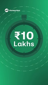 Money credited to your account in less than 10 minutes! 💰 Why Moneyview’s personal loan is the best: ✅ Check eligibility in 2 mins 🤑Same-day loan disbursement 🤳 Fully online KYC process 🚫 No hidden charges Apply > Upload KYC docs > Choose a repayment plan > Get loan | moneyview.in