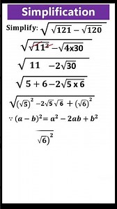 Amazing simplification question