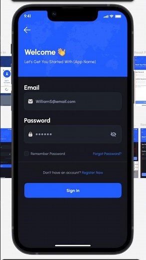 Login & Registration Screen Design in Figma | Figma Tutorial