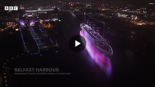 The BBC and Celestial (a Drone light show company based in England) have recreated the Titanic in Belfast Harbour using 1000 drones in an absolutely stunning display of epic proportions. A phenomenal… | Jade Trott and Lee Trott | 22 comments