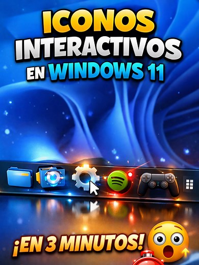 Activa Íconos Interactivos en la Barra de Tareas de Windows 11 😍 | En 3 Minutos #windows11 #BarraDeTareas #IconosInteractivos #PersonalizarWindows #Windows11Tips #Windows11Shorts #Windows11Mods #Windhawk #Winhack #Taskbar #WindowsCustomization #TrucosWindows #Windows11Aesthetic #Owicron 🦉✨