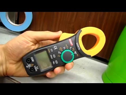 ELIKE 3266TD Multimeter - Amp Clamp How-To