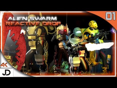 MI PRIMERA VEZ JUGANDO | 01 ALIEN SWARM: REACTIVE DROP | Gameplay Español