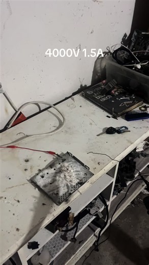 4000V 1.5A electric arcs: making 4000V electric arcs