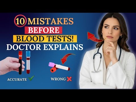 10 MISTAKES People Make Before Blood Tests — Doctor Explains