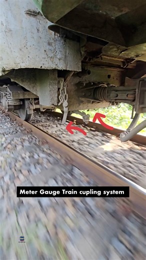 Meter gauge train cupling system। #bdrailway #trains #railway #train #railwyline | Md Abdul Haiy