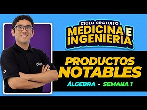 ÁLGEBRA | Productos notables
