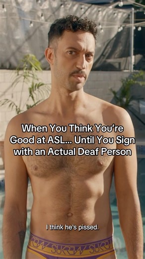 I felt confident for a second there #deaf #asl #signlanguage #gay #mlm #rupaulsdragrace #interpreter