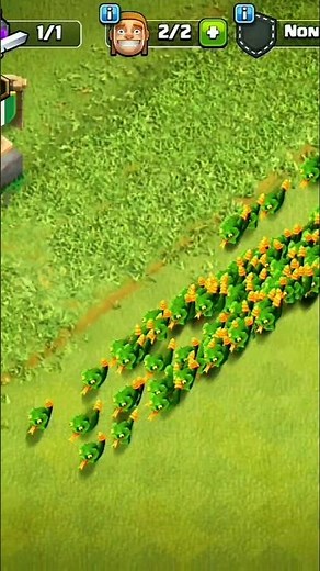 Snake's Army Move To Army Camp! | #coc #snake #shorts