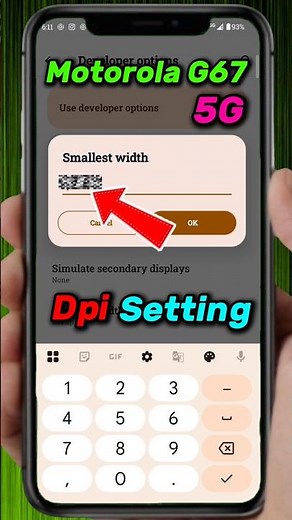 Motorola G67 Power 5G Dpi Setting | How to Change Dpi Setting in Motorola G67 Power 5G | Moto Dpi