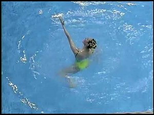 2000 Asian Swimming Championships Synchro(Artistic Swimming) Duet Solo | China