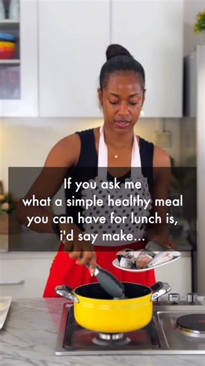 Winifred Nwania on Instagram: "This is one of those lunches that reminds you that healthy eating doesn’t have to be complicated ✨ Just real food, cooked simply, and enjoyed without guilt. If you’re looking for more easy, nourishing meals you can rotate through your week, get access to our array of meal plans are designed for anyone on a healthy eating journey…not perfection, just consistency. With over 150 plus healthy and delicious recipe from our array of Zeelicious Foods Meal Plans that has h