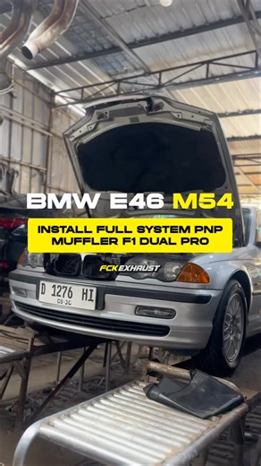 FCK Exhaust | Fahmi Knalpot on Instagram: "BMW E46 325i INSTALL FULL-SYSTEM PNP EXHAUST❗️ Spec: Header M54 Stainless PNP Centerpipe Incl X-pipe Dual Resonator Flow Master 01 Bolt On Muffler F1 Dual Pro Melakukan penggantian pada Sistem Knalpot Mobil membuat Performa Mobil Meningkat. Komponen dibuat dengan Mal/Cetakan sesuai Komponen Asli Mobil dan Bahan yang Berkualitas Tinggi, Dipastikan Tidak Mentok dan di Riset langsung untuk meningkatkan Power dan Torsi Mobil kalian! Selain itu FCK sudah di