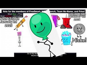 BFDIA 16 Voting Screen