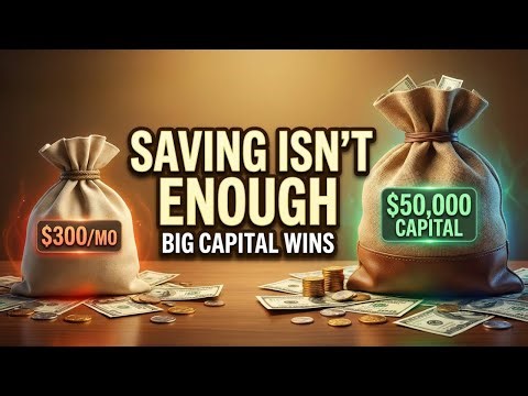 The Truth About Building Wealth (Why Small Saving Fails And Big Capital Wins)