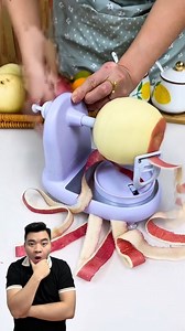 526K views · 3K reactions | Apple Peeling Gadget Test #reelsfb #reelsviral #testing #shorts | Man of Hacks | Facebook