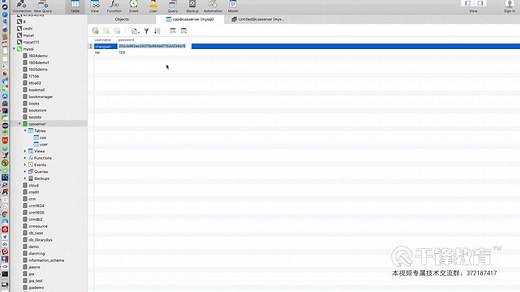 千锋Java高级教程：06Cas 密码 MD5值