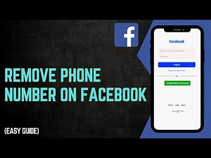 How To Remove Phone Number On Facebook