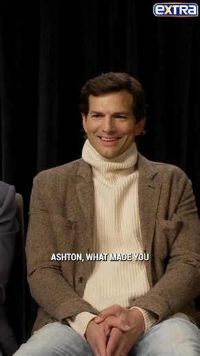 ExtraTV on Instagram: "Ashton Kutcher shares what made him want to return to TV (and rock a Versace speedo! 👀) in “The Beauty.”"