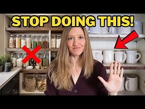 6 HIDDEN HABITS That Re-Clutter YOUR KITCHEN (+ How to Fix) #minimalism