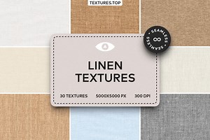 30 Seamless Linen Texture Pack, a Texture Graphic by Top Textures