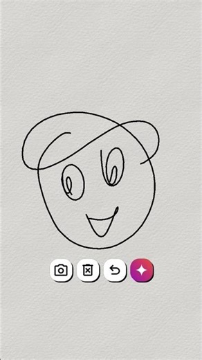 Easy Draw Smiley Face #shorts