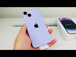 iPhone 14 PURPLE Unboxing & First Impression!