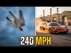 20 Animals Speed Compare With Vehicles.