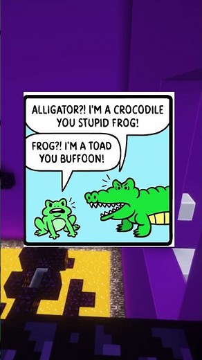 Funny Alligator Comic