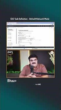 ECS Project Step 5 | ECS Task Definition – Default Network Mode | Part 4.3 | Network Mode #awscloud