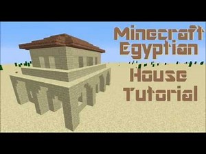 Minecraft Tutorial - Egyptian House