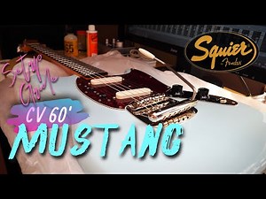 Squier Mustang CV 60' - Dynamic tremolo setup guide.