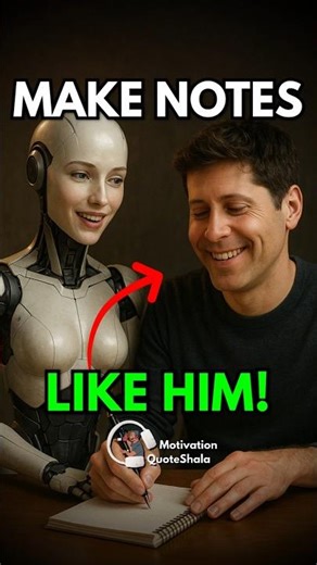 Sam Altman’s 🔥 3 Notes Making Rule