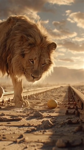 🌳🦁 “The Lion Who Saved a Lemon Tree” 🍋✨ #shorts #ai #viral #youtubeshorts