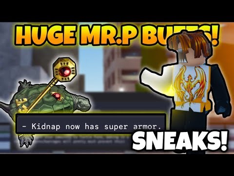 [YBA] Mr President's Kidnap will have SUPER ARMOR.. (Balance Leaks!)