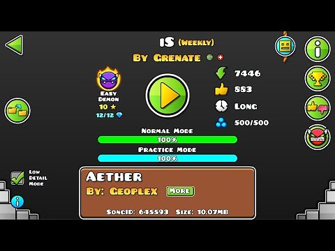 [GD] "iS" by Grenate (Weekly Demon) | Geometry Dash 2.113