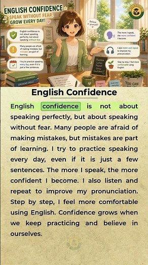 Build English Confidence 💬 | Speak Without Fear #learnenglish #englishpractice
