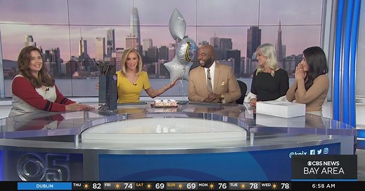 Farewell Len Kiese! KPIX 5 morning anchor is celebrated on his last day on the job