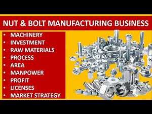 Screw Manufacturing Business | Nut & Bolt | Manufacturing Business Idea | 2021 | How to ??
